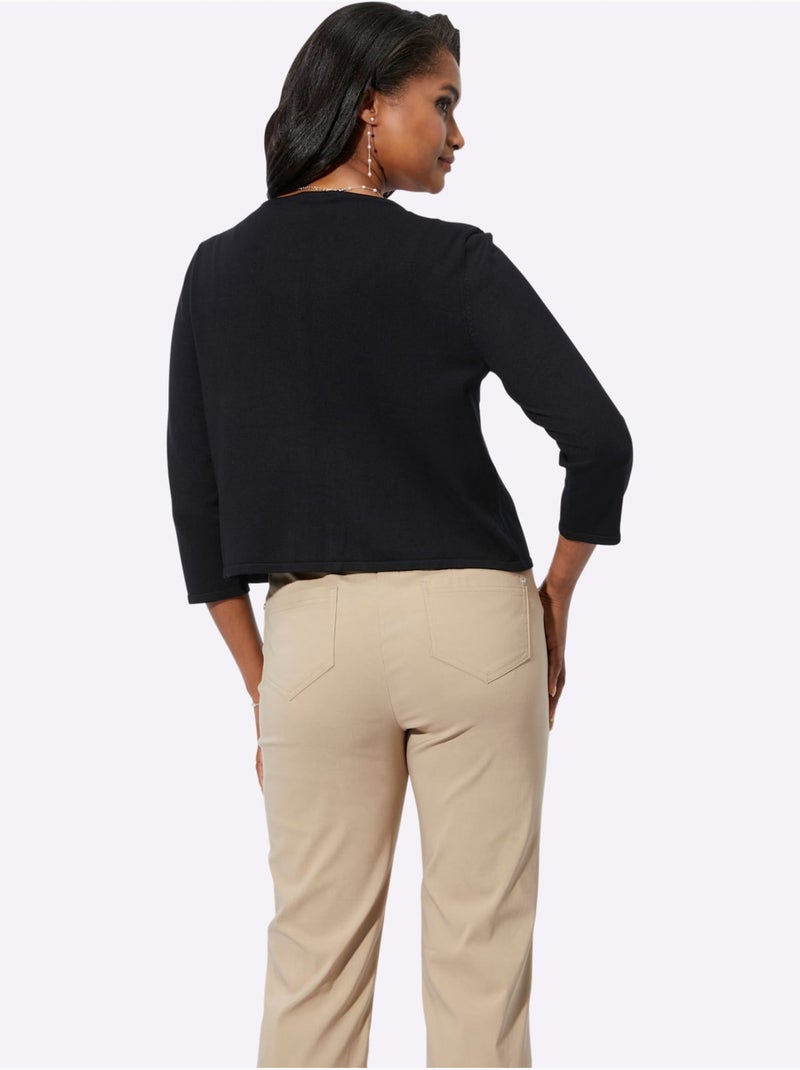 Boléro 70% Viscose - Taille Standard - Witt Noir - Kiabi