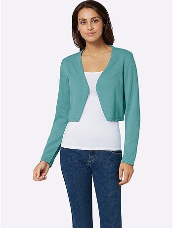 Boléro court en coton et manches longues sans fermeture pour robe - Taille standard - Witt
