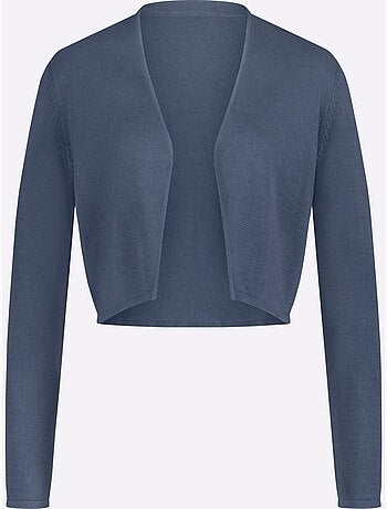 Boléro court en coton et manches longues sans fermeture pour robe - taille standard - witt