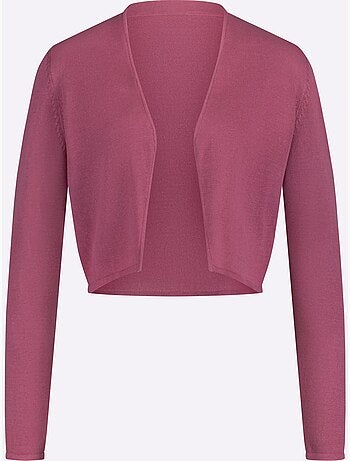 Boléro court en coton et manches longues sans fermeture pour robe - taille standard - witt