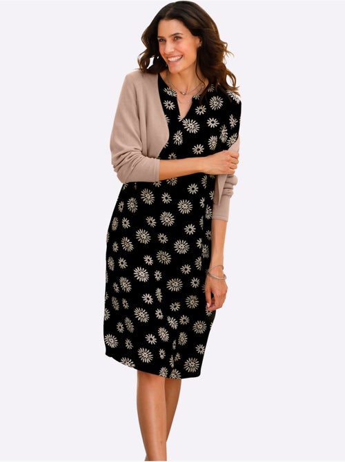 Boléro en coton tricot fin et manches longues sans fermeture - Taille standard - Witt - Kiabi Boléro en coton tricot fin et manches longues sans fermeture - Taille standard - Witt - Kiabi