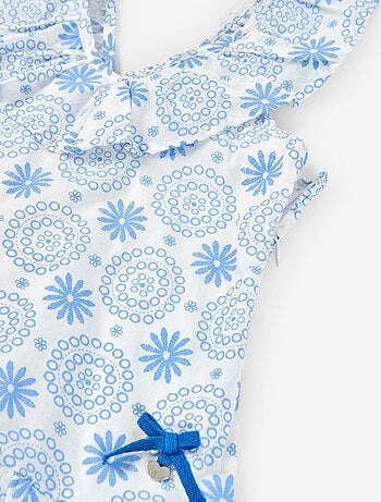 Boléro en Maille Ajourée avec Manches Kimono Cérémonie