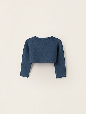 Boléro en Tricot avec Bouton