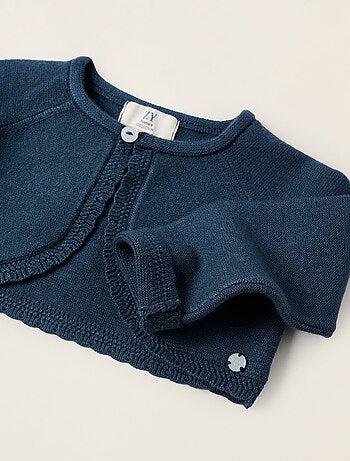 Boléro en Tricot avec Bouton