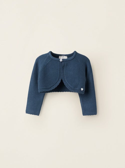 Boléro en Tricot avec Bouton - Kiabi