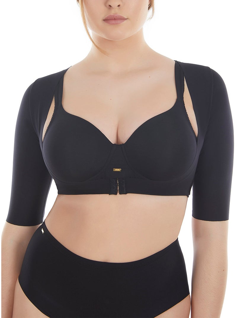 Boléro modelant pour bras Curves Noir - Kiabi