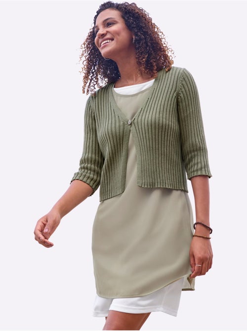 Boléro Pur Coton - Taille Standard - Witt - Kiabi Boléro Pur Coton - Taille Standard - Witt - Kiabi