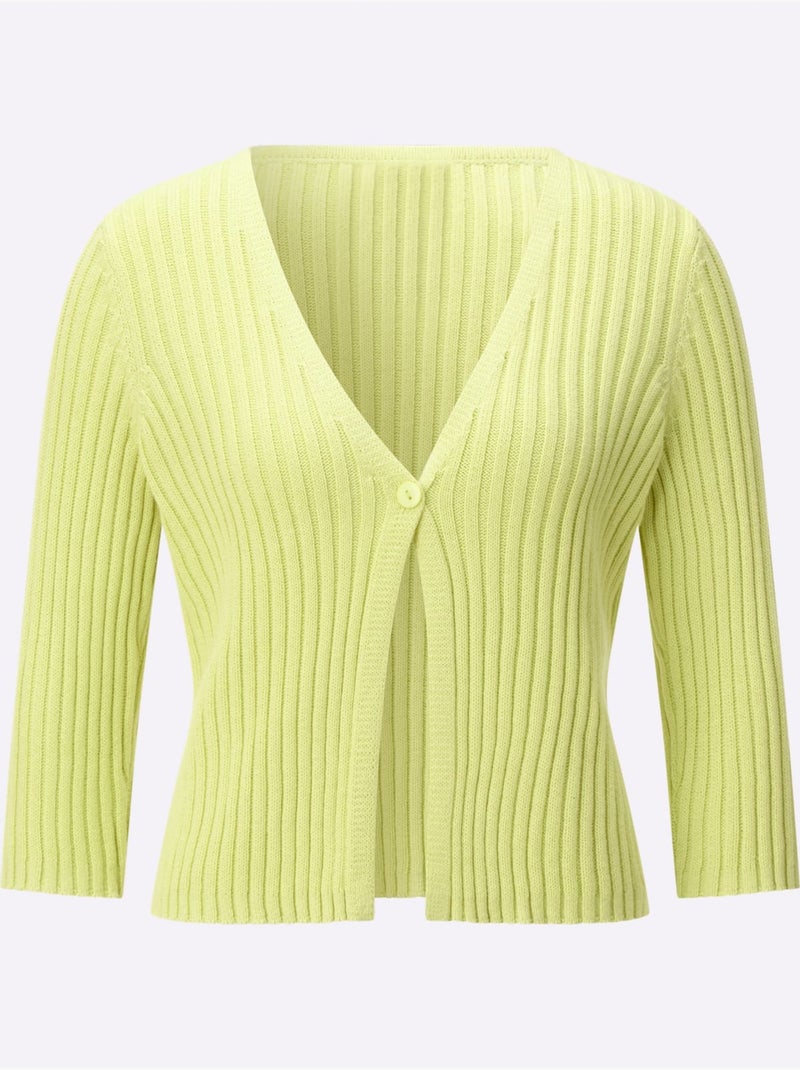 Boléro Pur Coton - Taille Standard - Witt Vert pistache - Kiabi