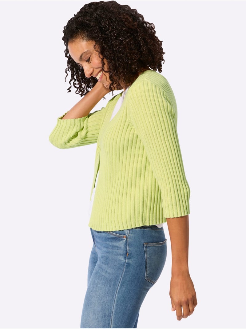 Boléro Pur Coton - Taille Standard - Witt Vert pistache - Kiabi