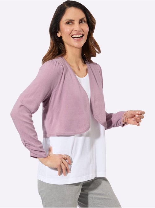 Boléro Tricot Fin élégant - Taille Standard - Witt - Kiabi Boléro Tricot Fin élégant - Taille Standard - Witt - Kiabi