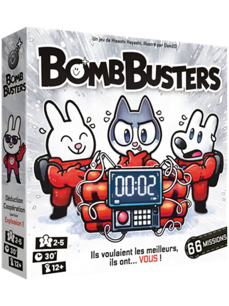 Bomb Busters jeu cooperatif Rouge - Kiabi