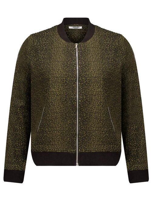 Bomber à motif léopard pour femme 'Deeluxe' - Kiabi