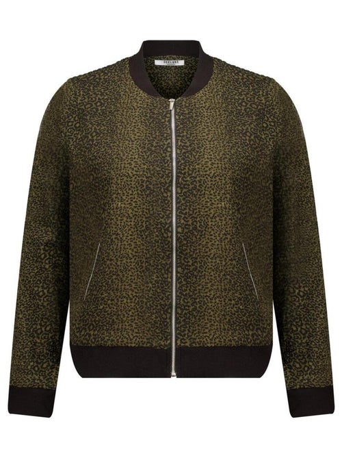 Bomber à motif léopard pour femme 'Deeluxe' - Kiabi