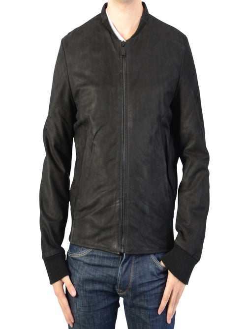 Bomber en Cuir Homme Redskins Pulp Punch Black - Kiabi