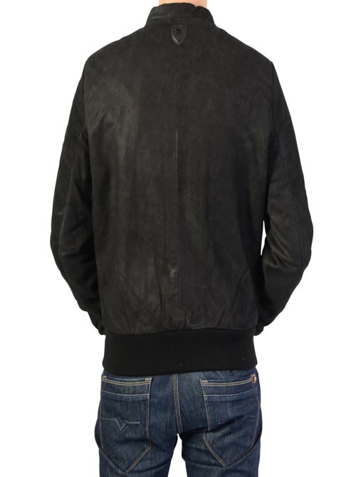 Bomber en Cuir Homme Redskins Pulp Punch Black - Kiabi