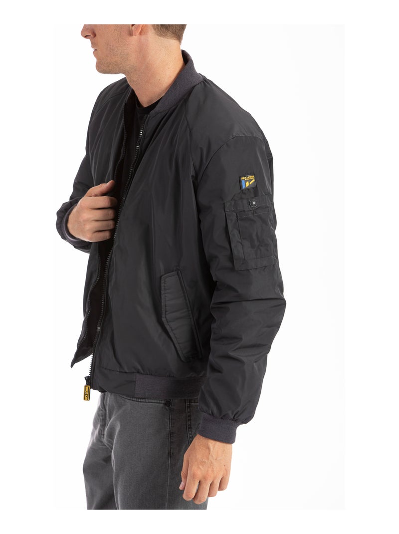 Bomber en tissu résistant MEMPHIS 'Rica Lewis' Noir - Kiabi