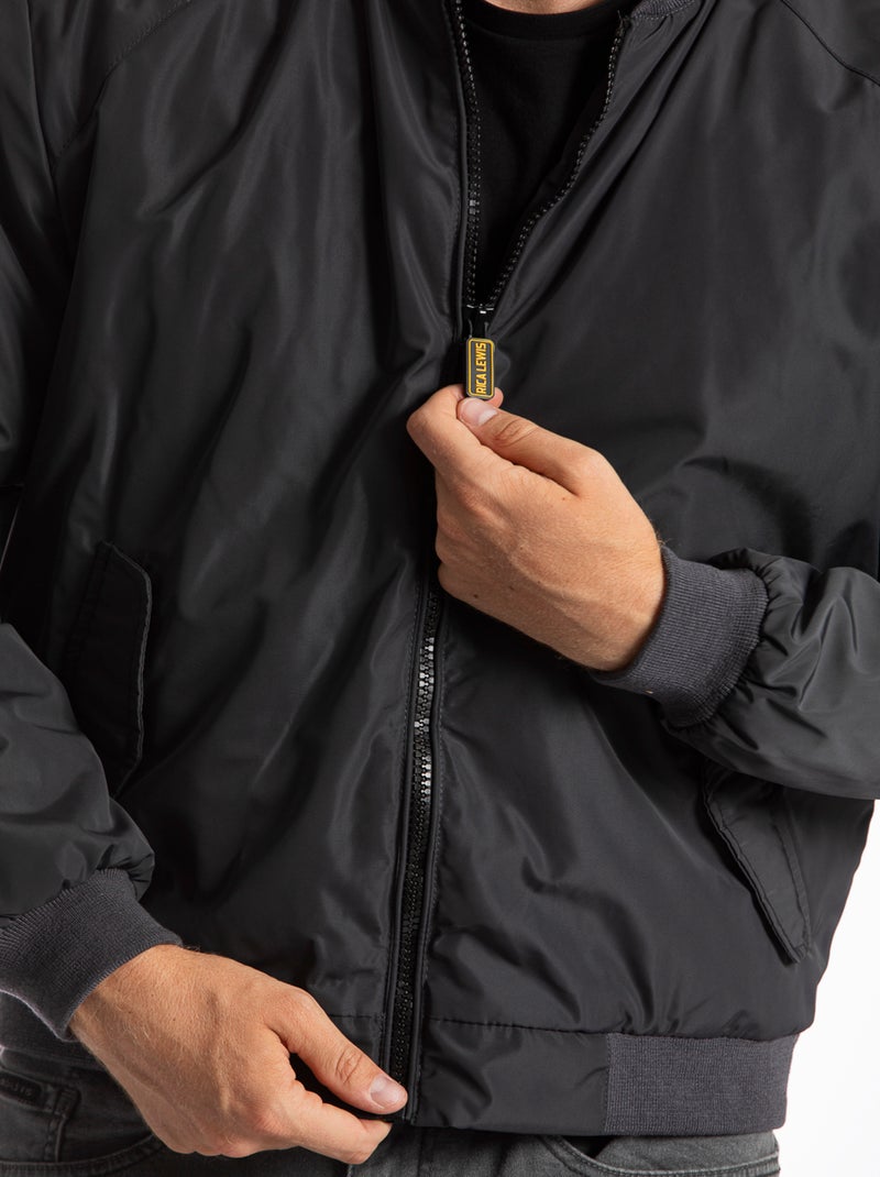 Bomber en tissu résistant MEMPHIS 'Rica Lewis' Noir - Kiabi