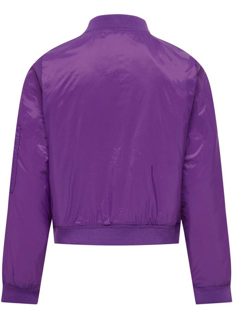 Bomber Garçon Kids ONLY Violet - Kiabi
