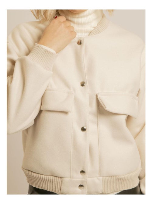 Bombers effet laine ULIVIA - Kiabi