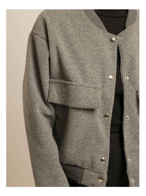 Bombers effet laine ULIVIA - Kiabi