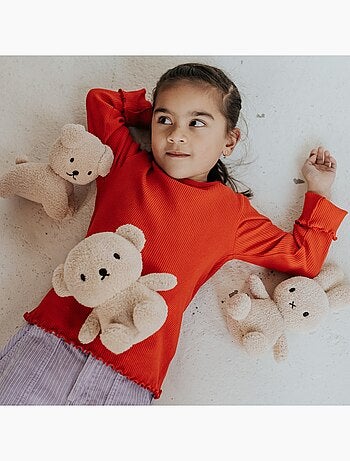 Bon Ton Toys - Peluche Miffy Terry Crème