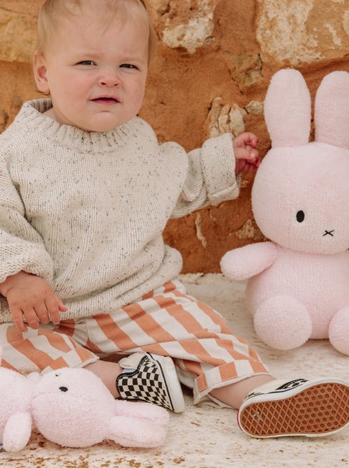 Bon Ton Toys - Peluche Miffy Terry Rose Pastel - Kiabi