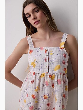 Bon vivant débardeur haut de pyjama penti
