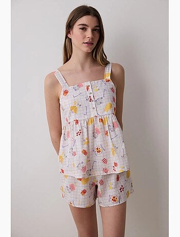 Bon vivant débardeur haut de pyjama penti