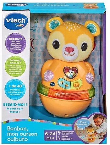 Bonbon Mon Ourson Culbuto Interactif - Vtech Baby