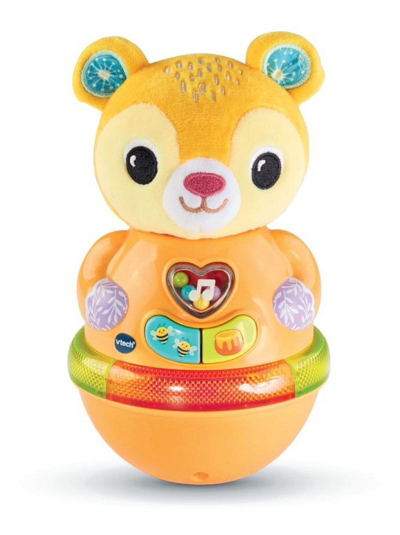 Bonbon Mon Ourson Culbuto Interactif - Vtech Baby Multicolore - Kiabi