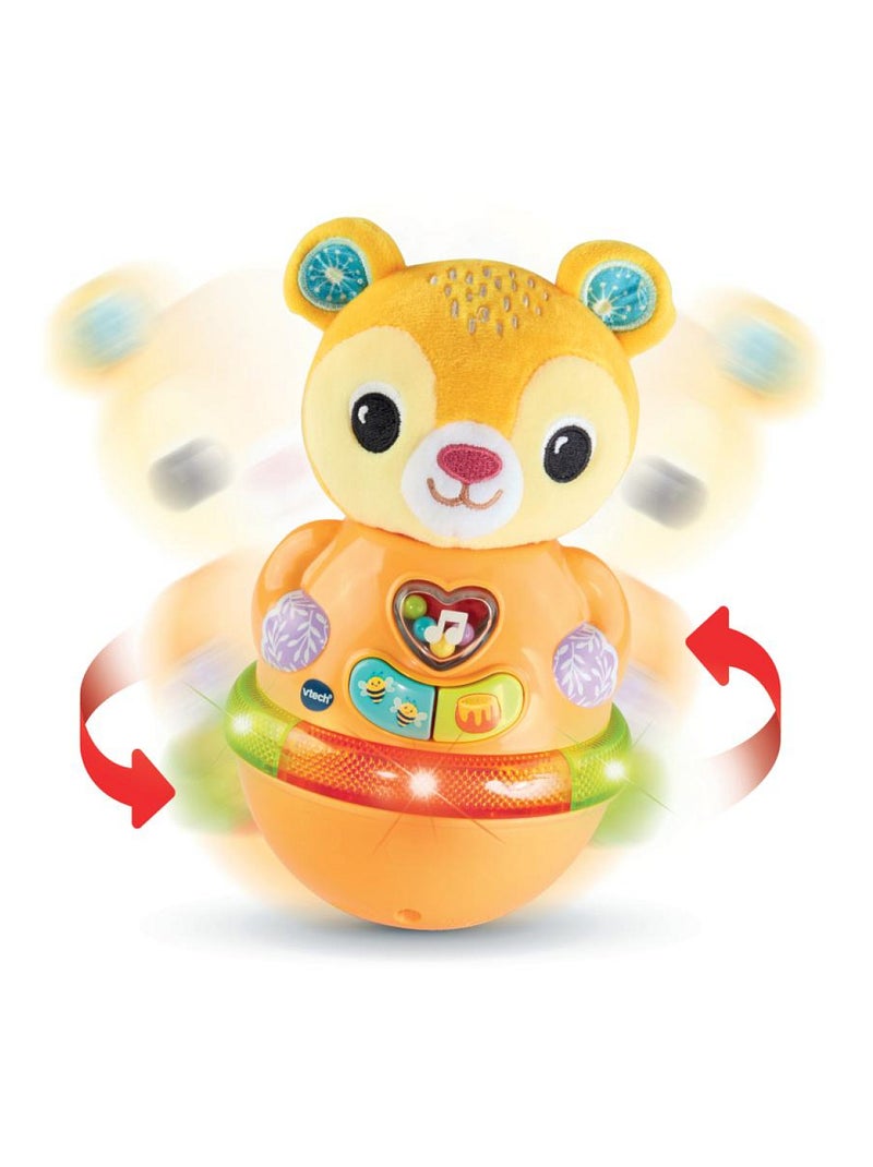 Bonbon Mon Ourson Culbuto Interactif - Vtech Baby Multicolore - Kiabi