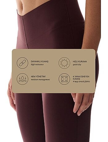 Bonding flare (jambe évasée) legging penti