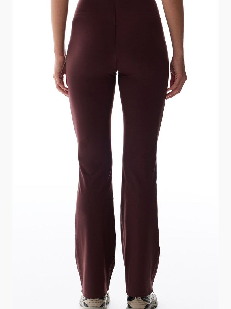 Bonding flare (jambe évasée) legging penti Rouge bordeaux - Kiabi