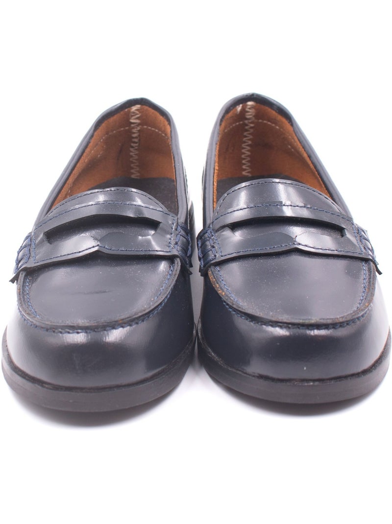 Boni Aspen – Mocassins Fille En Cuir - Boni Aspen – Mocassins fille en cuir Bleu marine - Kiabi