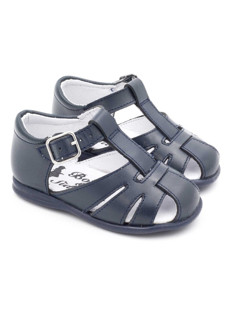 Boni Lou Ii – Sandales Bébé - Boni Lou II – sandales bébé Bleu marine - Kiabi