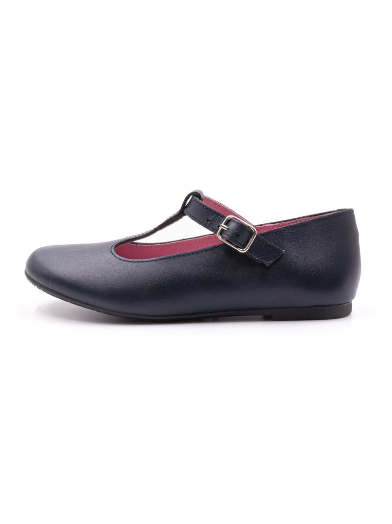 Boni Mélodie Ii – Chaussures Salomé Fille - Boni Mélodie II – Chaussures Salomé Fille Bleu marine - Kiabi