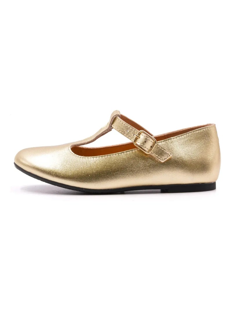 Boni Mélodie Ii – Chaussures Salomé Fille - Boni Mélodie II – Chaussures Salomé Fille Doré/or - Kiabi