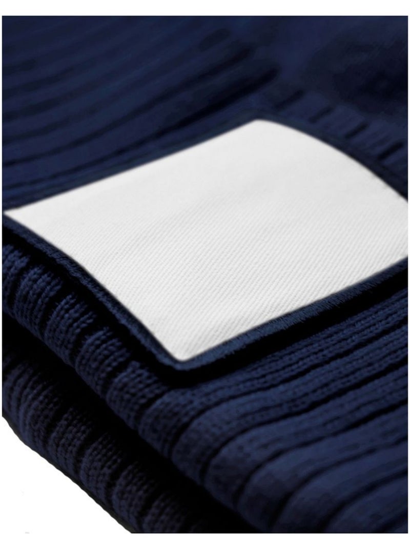 Bonnet - beechfield Bleu foncé - Kiabi
