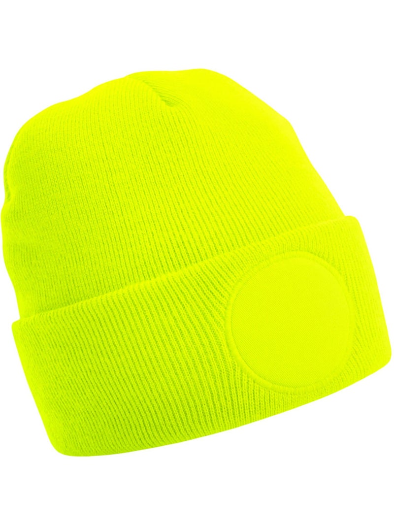 Bonnet - beechfield Jaune fluo - Kiabi