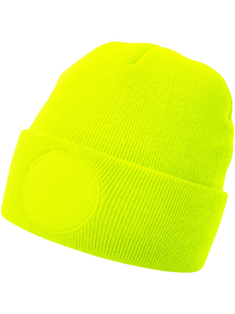 Bonnet - beechfield Jaune fluo - Kiabi