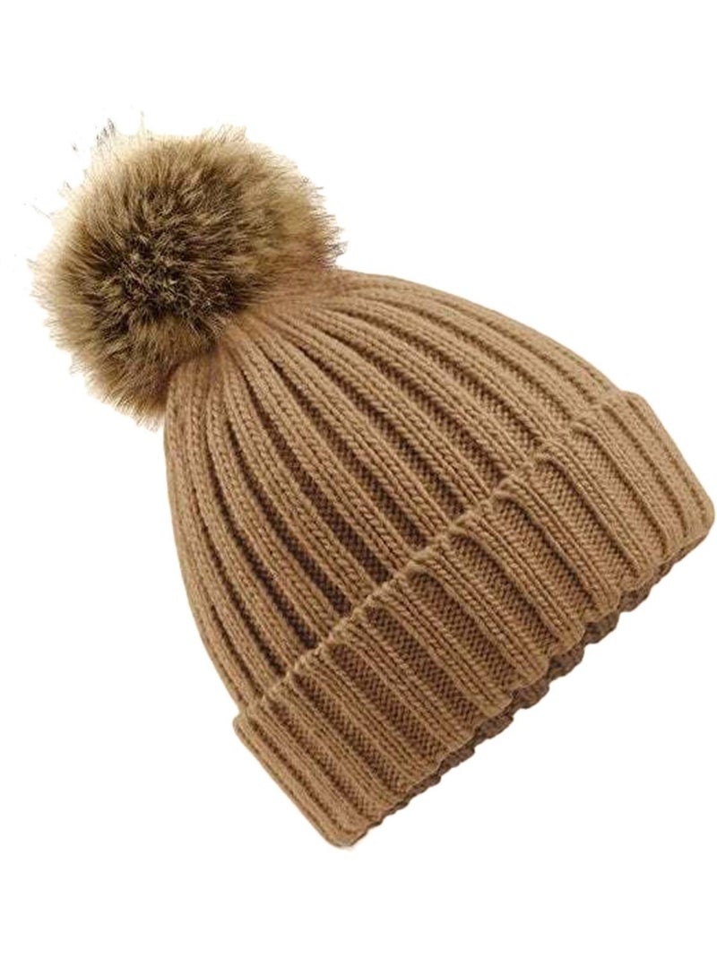 Bonnet - beechfield Marron clair - Kiabi