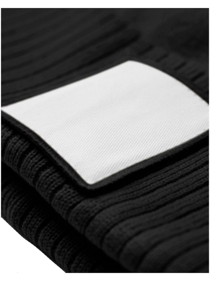 Bonnet - beechfield Noir Blanc - Kiabi