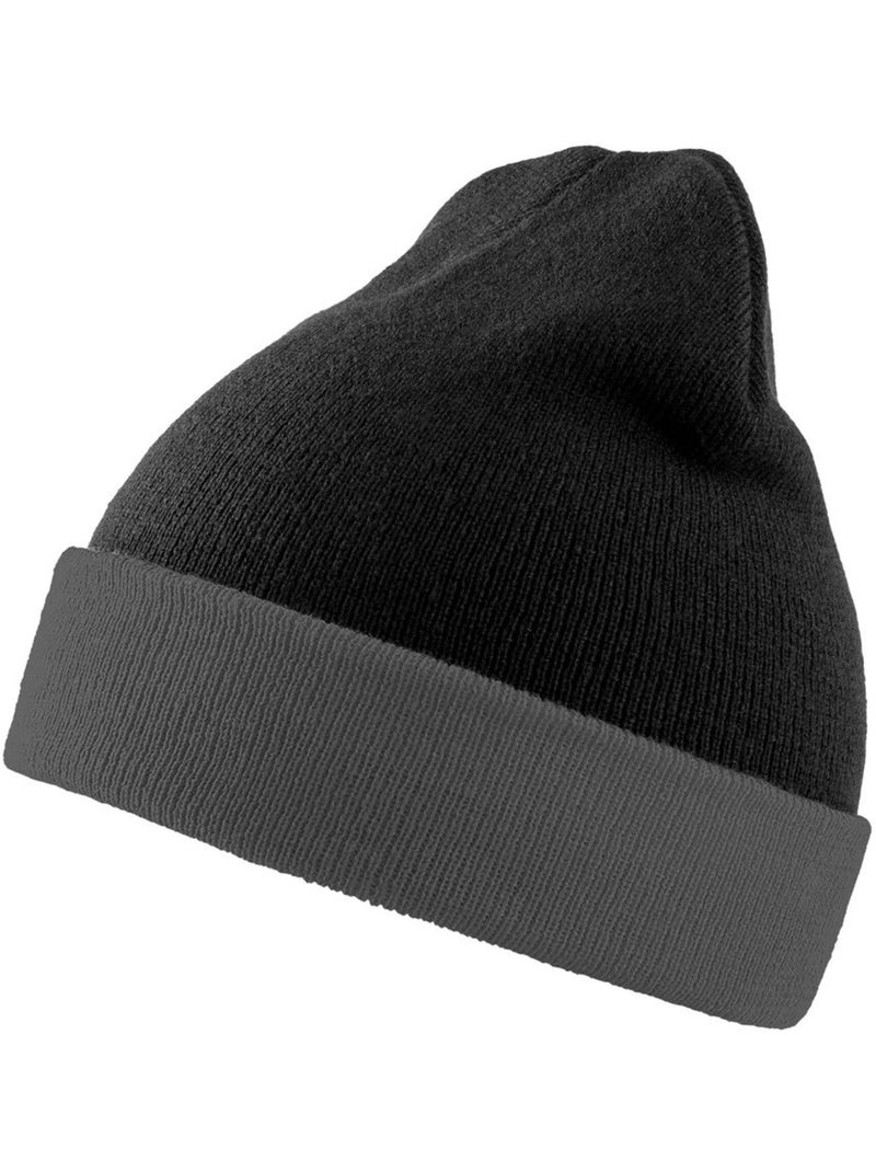 Bonnet - result genuine recycled Noir Gris - Kiabi