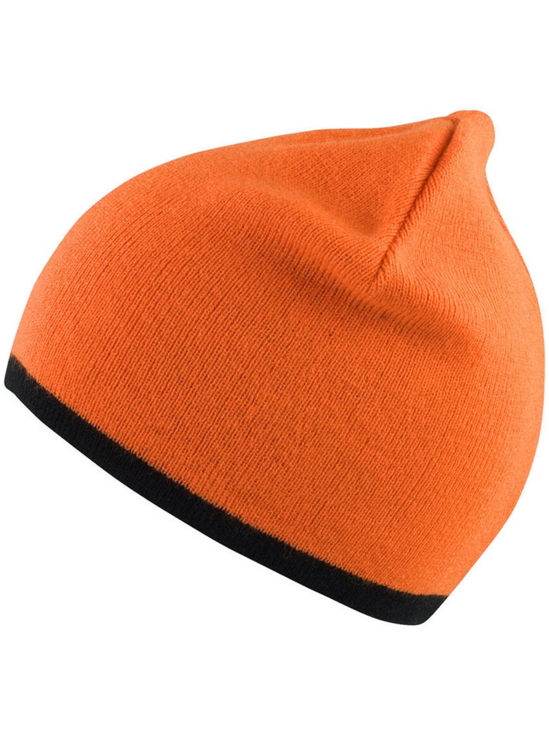Bonnet - result winter essentials Orange mandarine - Kiabi