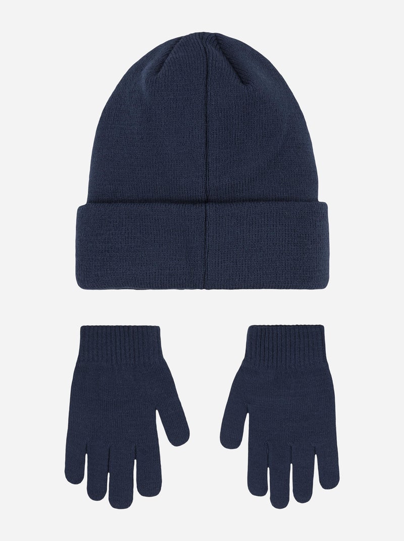 Bonnet 2 pièces - Nike Bleu foncé - Kiabi