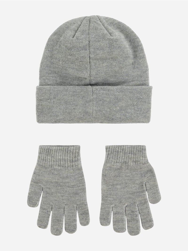Bonnet 2 pièces - Nike Gris - Kiabi