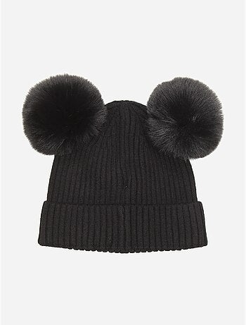 Bonnet à double pompons - guess kids