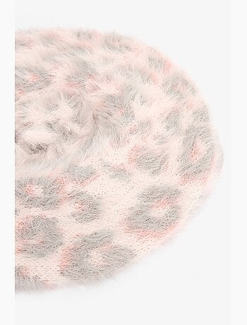 Bonnet à motif léopard pour fille penti
