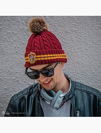 Bonnet à Pompon Gryffondor - Harry Potter