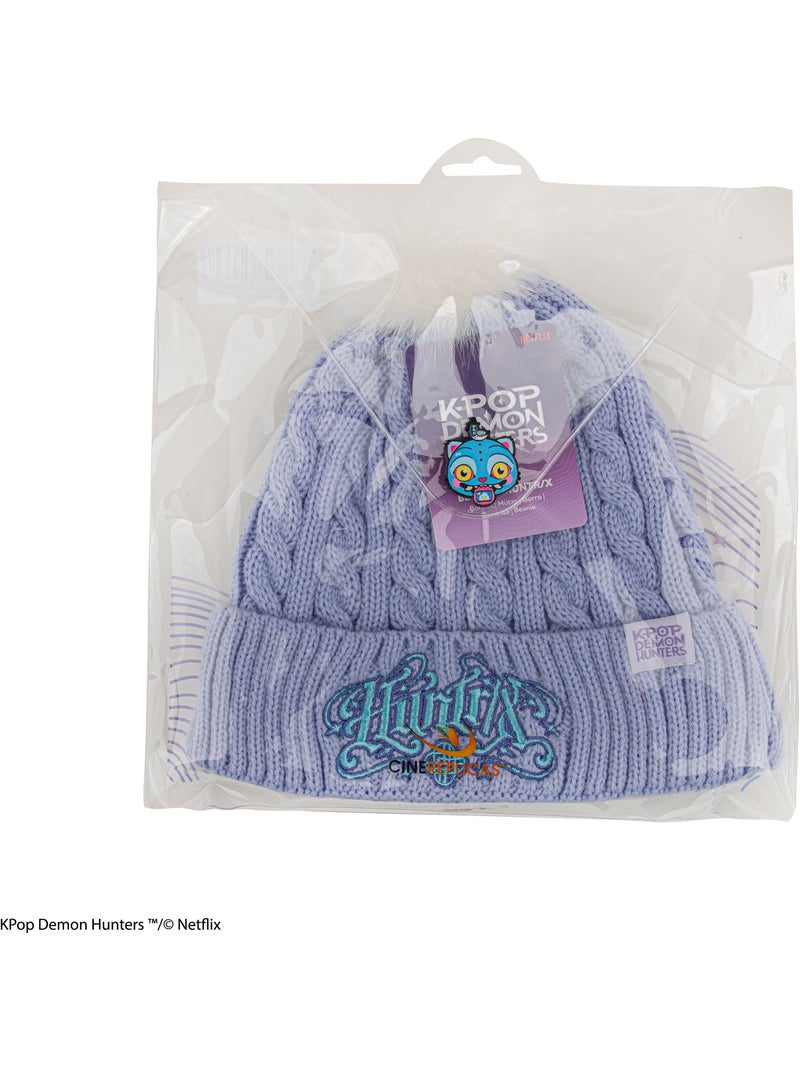 Bonnet à Pompon HUNTR/X - KPop Demon Hunters Violet - Kiabi